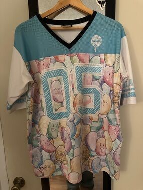 BlackMilk Pastel Jellybeans Touchdown Jersey Top